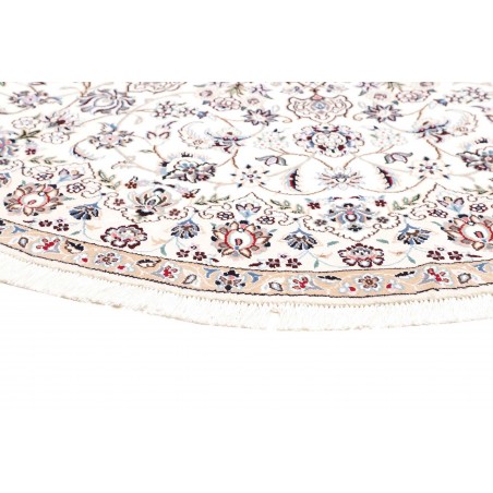 Tappeto Nain 9La Persia bianco grigio 200x200