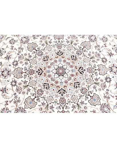 Tappeto Nain 9La Persia bianco grigio 200x200