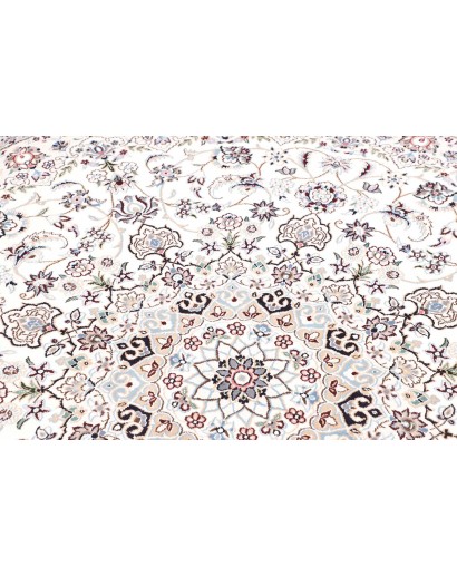 Tappeto Nain 9La Persia bianco grigio 200x200