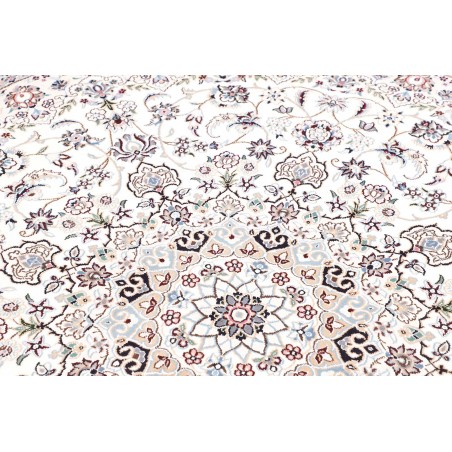 Tappeto Nain 9La Persia bianco grigio 200x200
