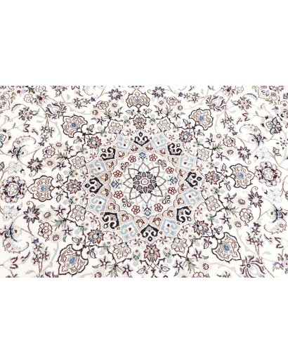 Tappeto Nain 9La Persia beige grigio 200x200