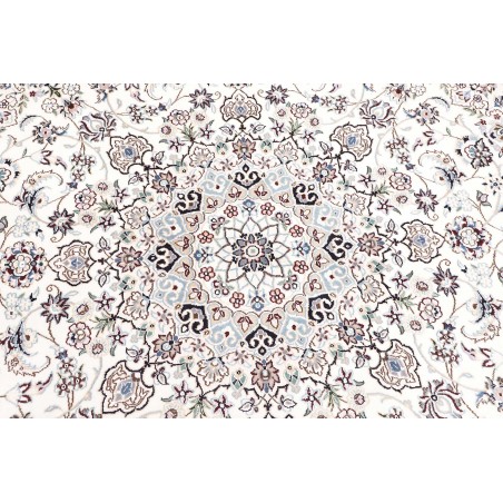 Tappeto Nain 9La Persia beige grigio 200x200