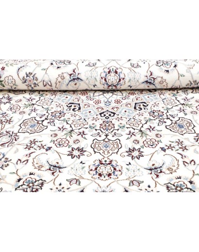 Tappeto Nain 9La Persia beige grigio 200x200