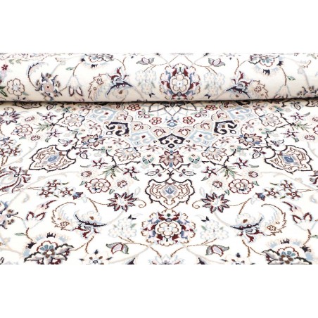 Tappeto Nain 9La Persia beige grigio 200x200