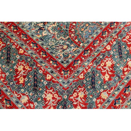 Tappeto Aryana Fine Pakistan marrone bianco 301x410