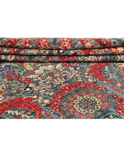 Tappeto Aryana Fine Pakistan marrone bianco 301x410