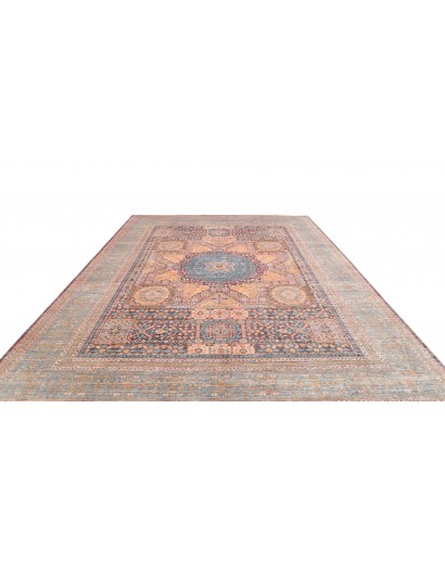Tappeto Mamlouk Pakistan marrone grigio 276x356