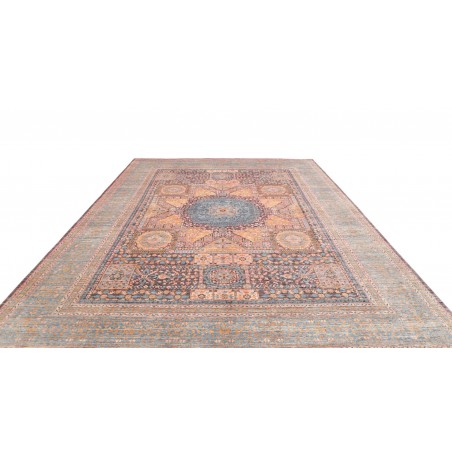 Tappeto Mamlouk Pakistan marrone grigio 276x356