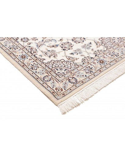 Tappeto Nain 9La Persia bianco grigio 85x313