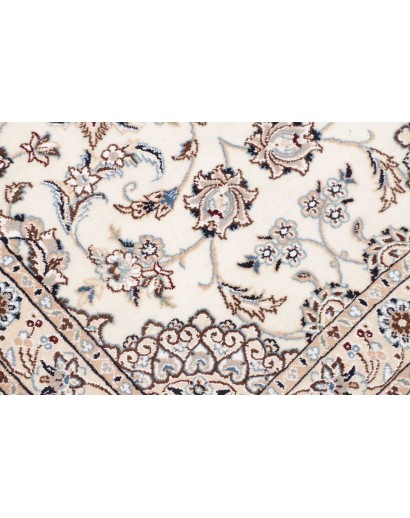 Tappeto Nain 9La Persia bianco grigio 85x313