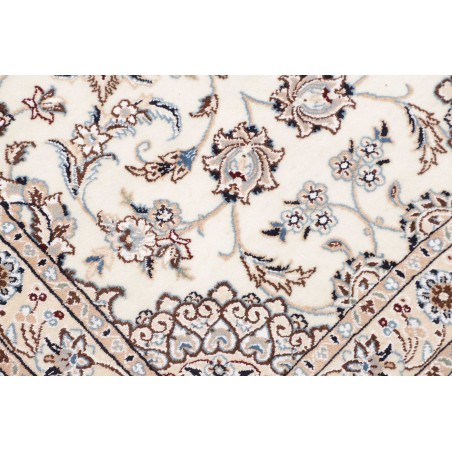 Tappeto Nain 9La Persia bianco grigio 85x313