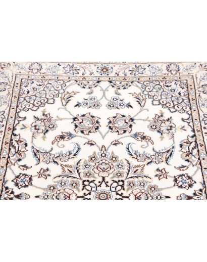 Tappeto Nain 9La Persia bianco grigio 85x313