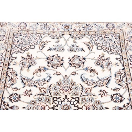 Tappeto Nain 9La Persia bianco grigio 85x313