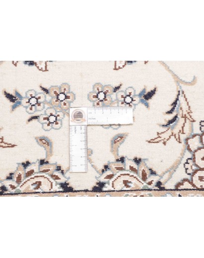 Tappeto Nain 9La Persia bianco grigio 85x313