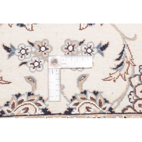 Tappeto Nain 9La Persia bianco grigio 85x313