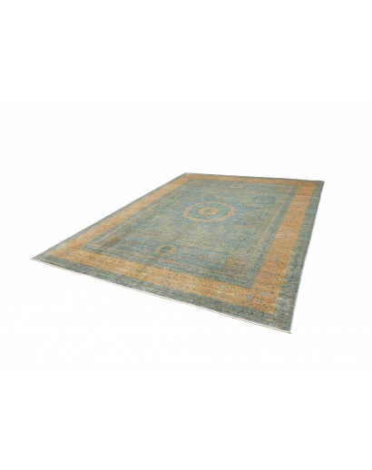 Tappeto Mamlouk Pakistan verde azzurro 273x352
