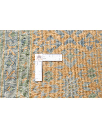Tappeto Mamlouk Pakistan verde azzurro 273x352
