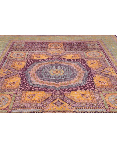 Tappeto Mamlouk Pakistan marrone bianco 277x350