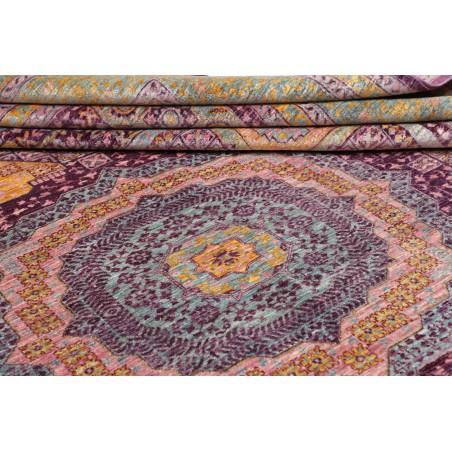 Tappeto Mamlouk Pakistan marrone bianco 277x350