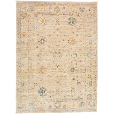 Tappeto Malka Pakistan marrone giallo 168x232