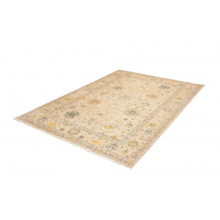 Tappeto Malka Pakistan marrone giallo 168x232