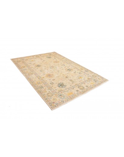 Tappeto Malka Pakistan marrone giallo 168x232