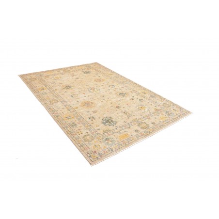 Tappeto Malka Pakistan marrone giallo 168x232