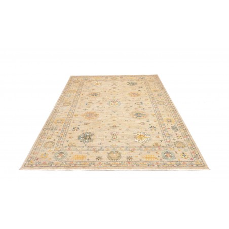 Tappeto Malka Pakistan marrone giallo 168x232