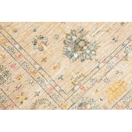Tappeto Malka Pakistan marrone giallo 168x232