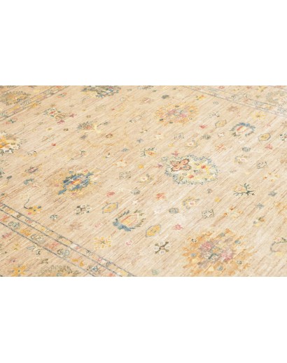 Tappeto Malka Pakistan marrone giallo 168x232