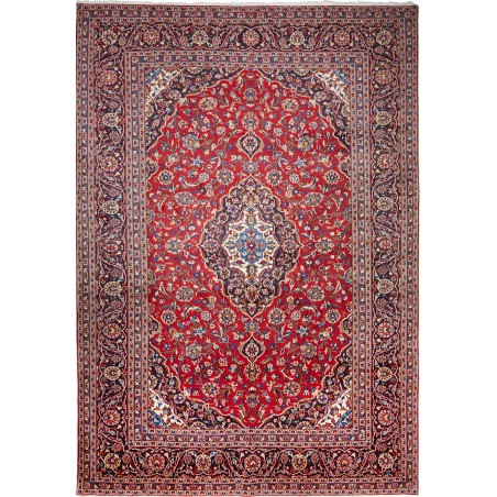 Tappeto Ardakan Persia marrone bianco 243x348