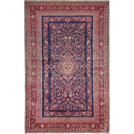Tappeto Hamadan Fine Persia azzurro bianco 214x332