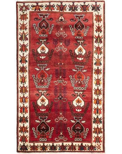 Tappeto Shiraz Fine Persia marrone grigio 122x210