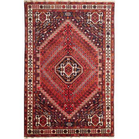 Tappeto Shiraz Fine Persia marrone blu 170x254