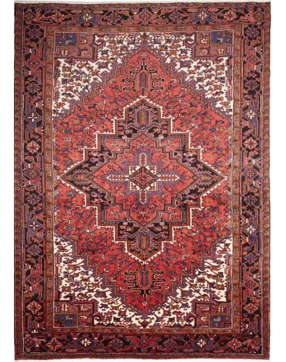 Tappeto Gorawan Persia marrone blu 240x333