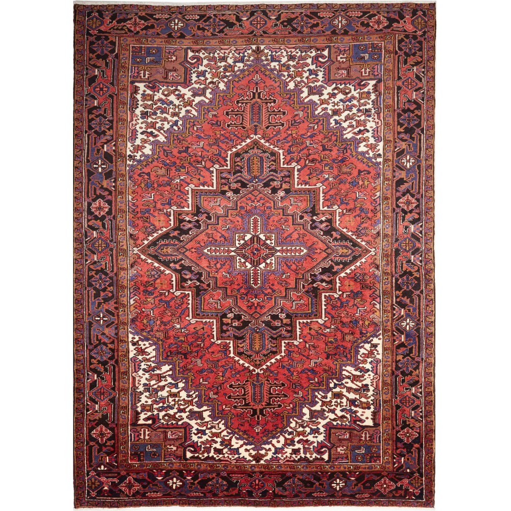 Tappeto Gorawan Persia marrone blu 240x333 Tappeto Gorawan Persia marrone blu 240x333