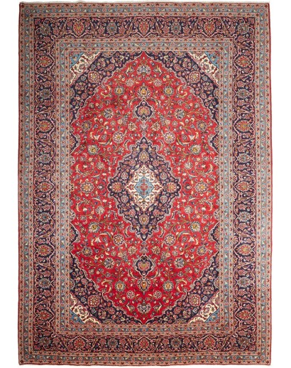 Tappeto Ardakan Persia marrone giallo 245x352