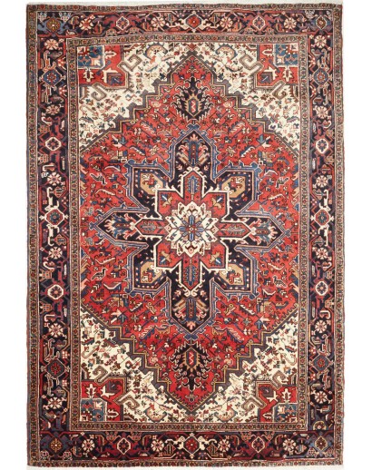 Tappeto Gorawan Persia marrone grigio 203x295