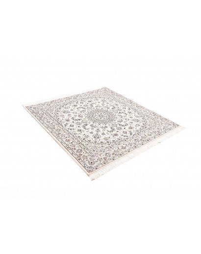 Tappeto Nain 9La Persia bianco grigio 145x146