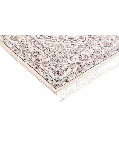 Tappeto Nain 9La Persia bianco grigio 145x146