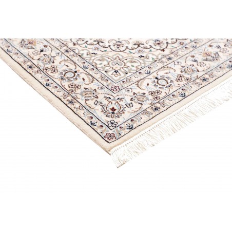Tappeto Nain 9La Persia bianco grigio 145x146