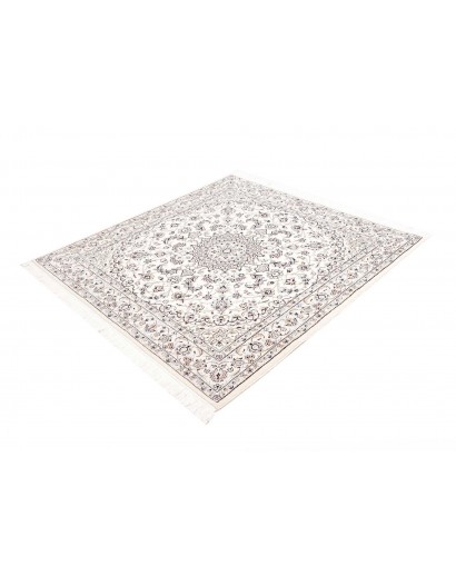 Tappeto Nain 9La Persia bianco azzurro 150x150