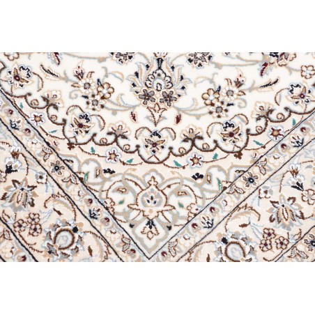 Tappeto Nain 9La Persia bianco azzurro 150x150