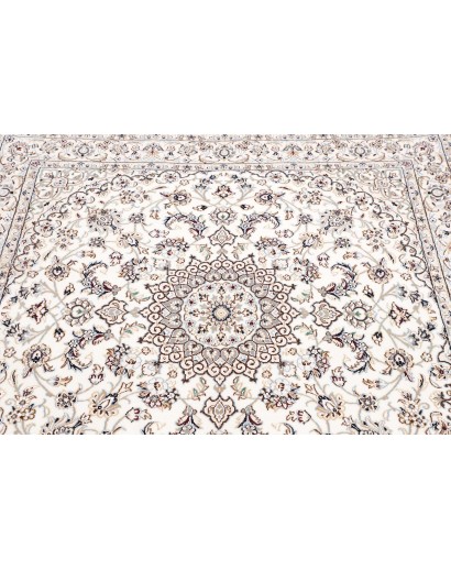 Tappeto Nain 9La Persia bianco azzurro 150x150