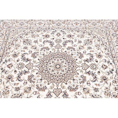 Tappeto Nain 9La Persia bianco azzurro 150x150