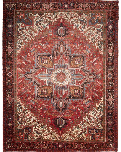 Tappeto Gorawan Persia marrone giallo 270x355