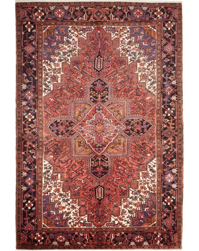 Tappeto Gorawan Persia marrone arancione 204x308
