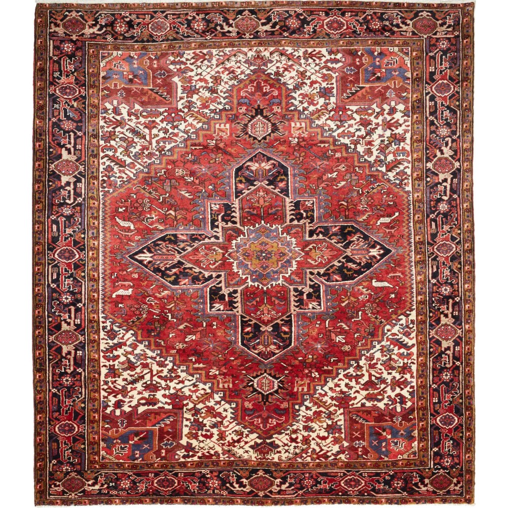 Tappeto Gorawan Persia marrone blu 250x285 Tappeto Gorawan Persia marrone blu 250x285