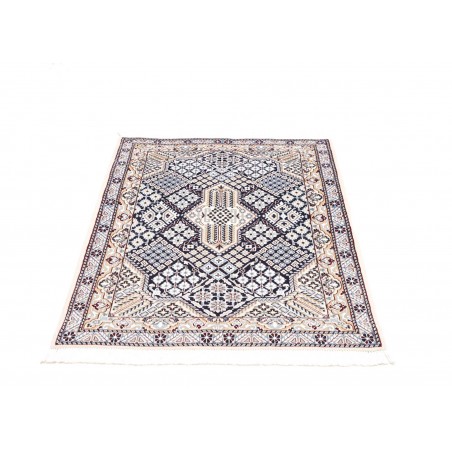 Tappeto Nain 9La Persia bianco grigio 92x120