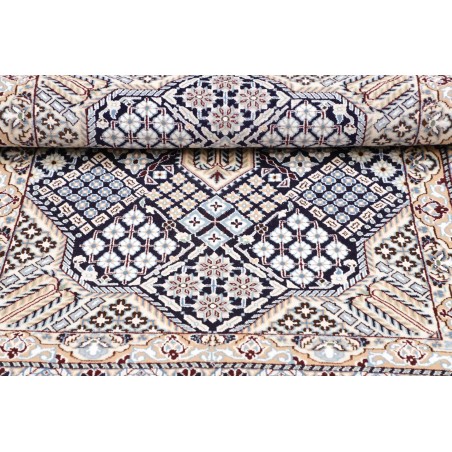 Tappeto Nain 9La Persia bianco grigio 92x120